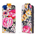 Leather Cases for iPhone5S, Beautiful Printing Design, OEM and ODM Orders Welcomed
